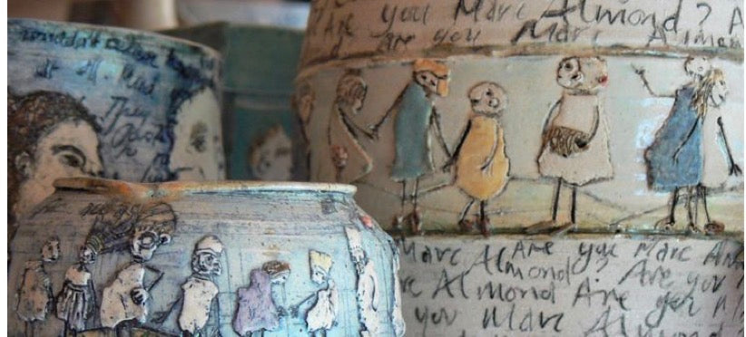 Story Telling Coiled Planter Pot