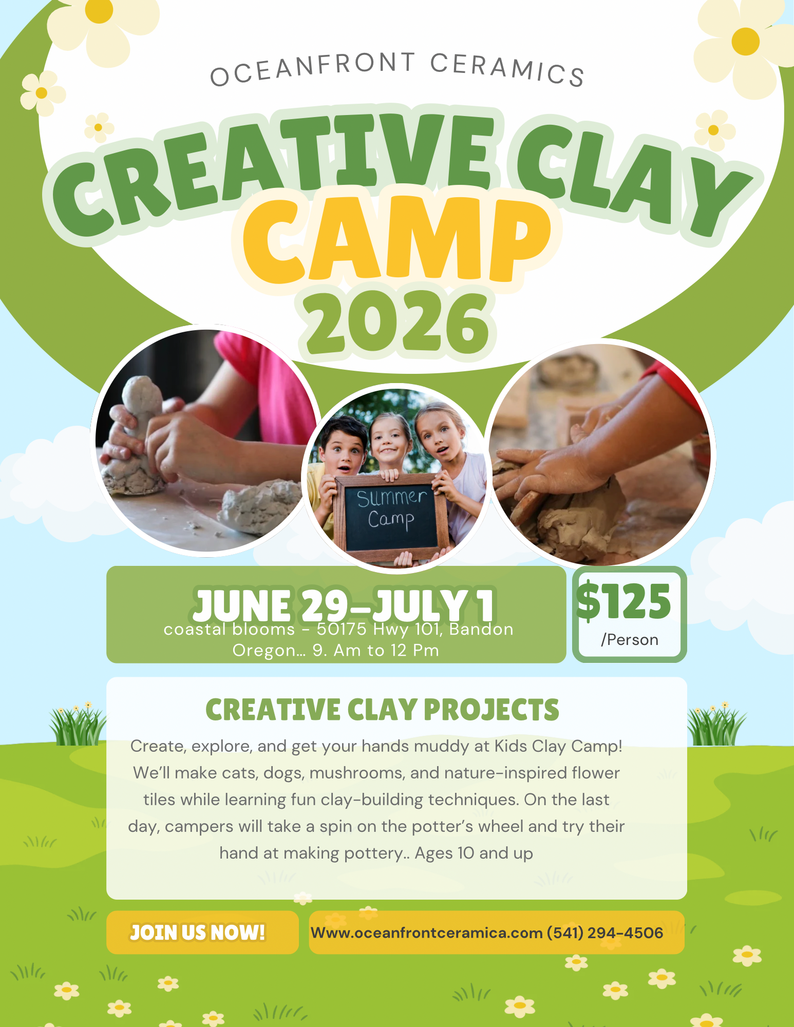 Kids Clay Camp
