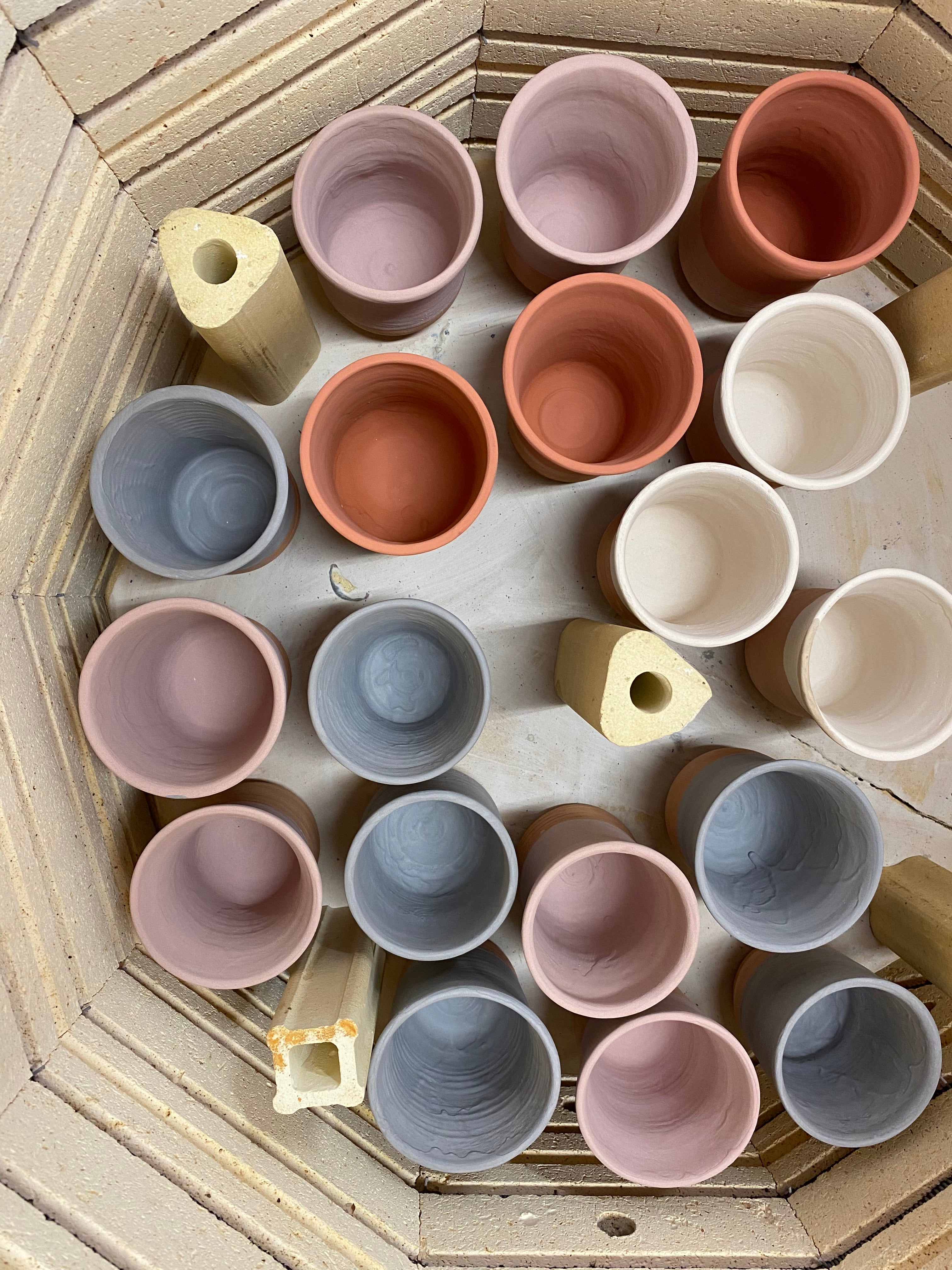 Glazing session