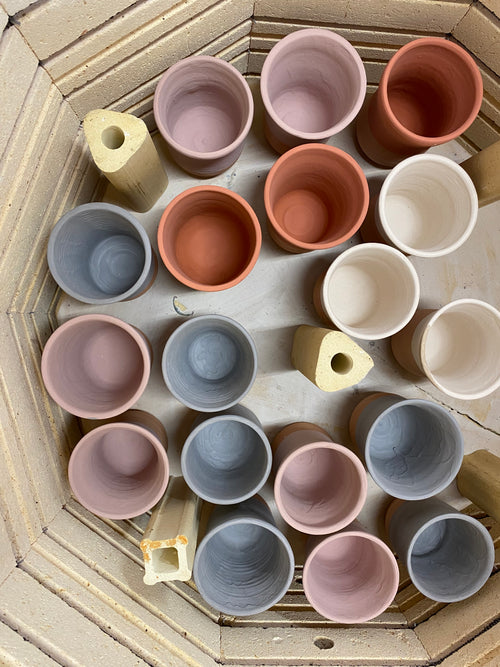 Glazing session